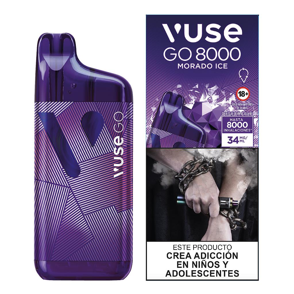 VUSE GO MAX MORADO ICE 8000