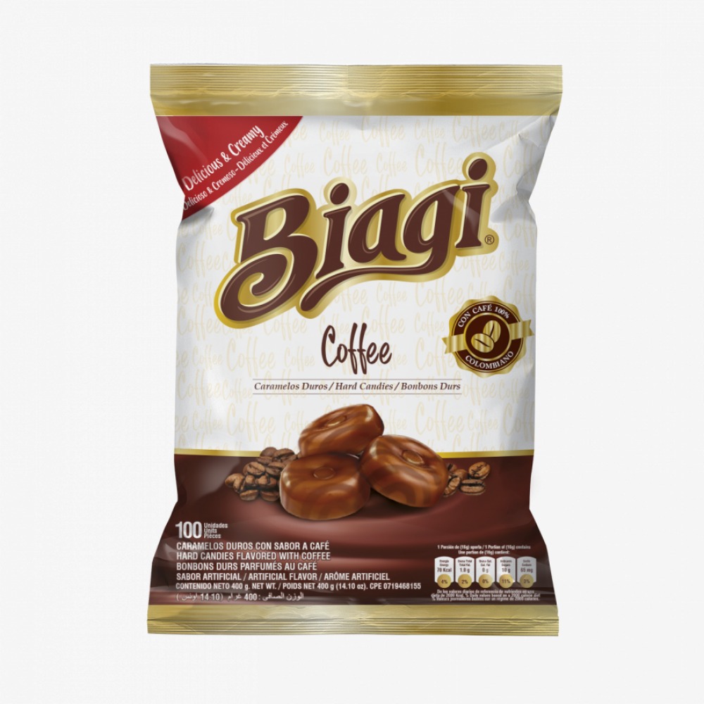 BIAGI CARAMELOS CAFÉ 