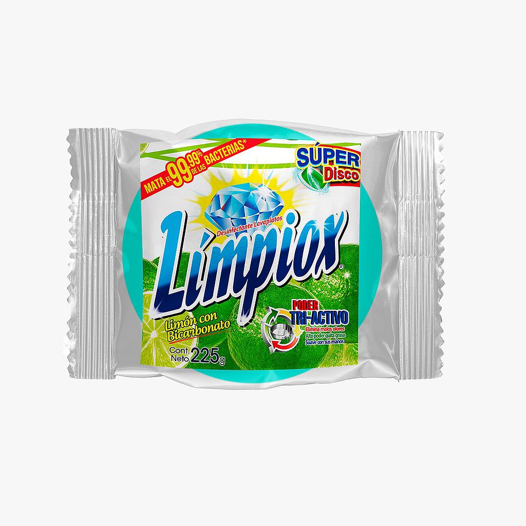 LIMPIOX SUPER DISCO LIMÓN 225GRS