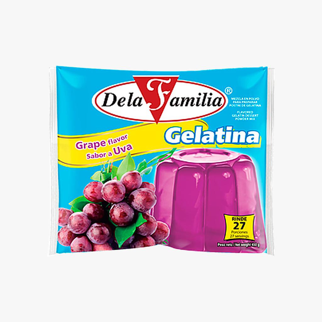 GELATINA EN POLVO UVA 450GR