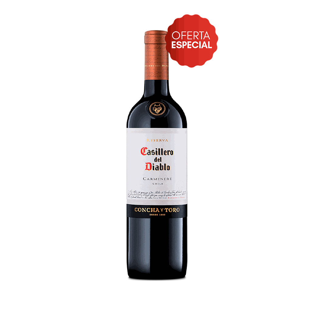 VINO CASILLERO DEL DIABLO CARMENERE 750ML