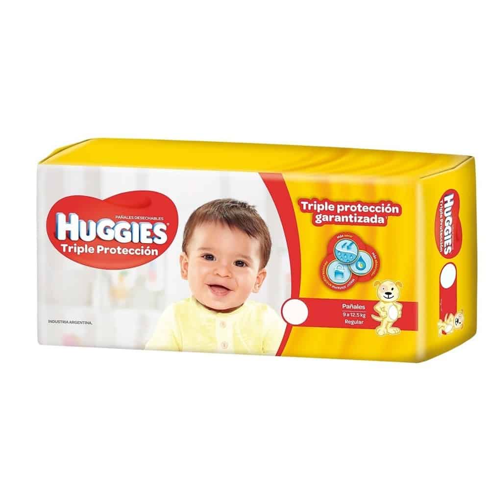 PAÑAL HUGGIES TRIPLE PROTECCIÓN MEDIUM