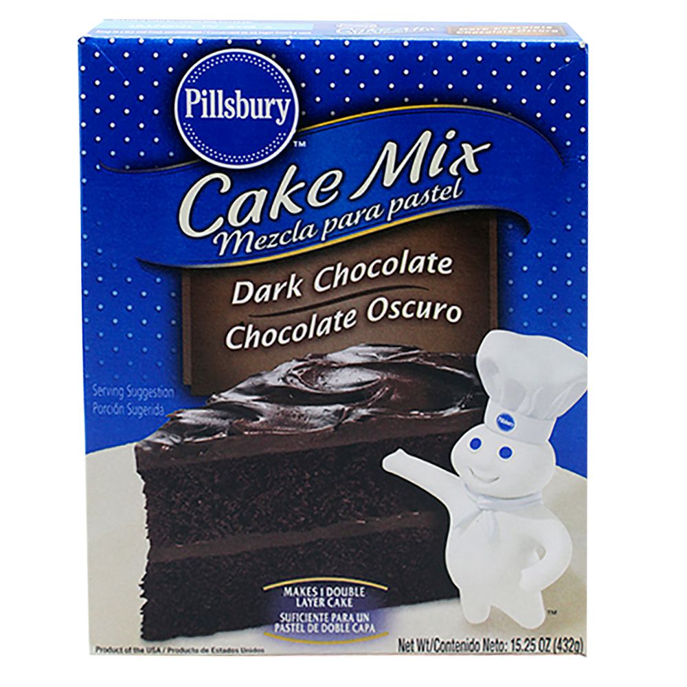 PILLSBURY CAKE MIX CHOCOLATE OSCURO