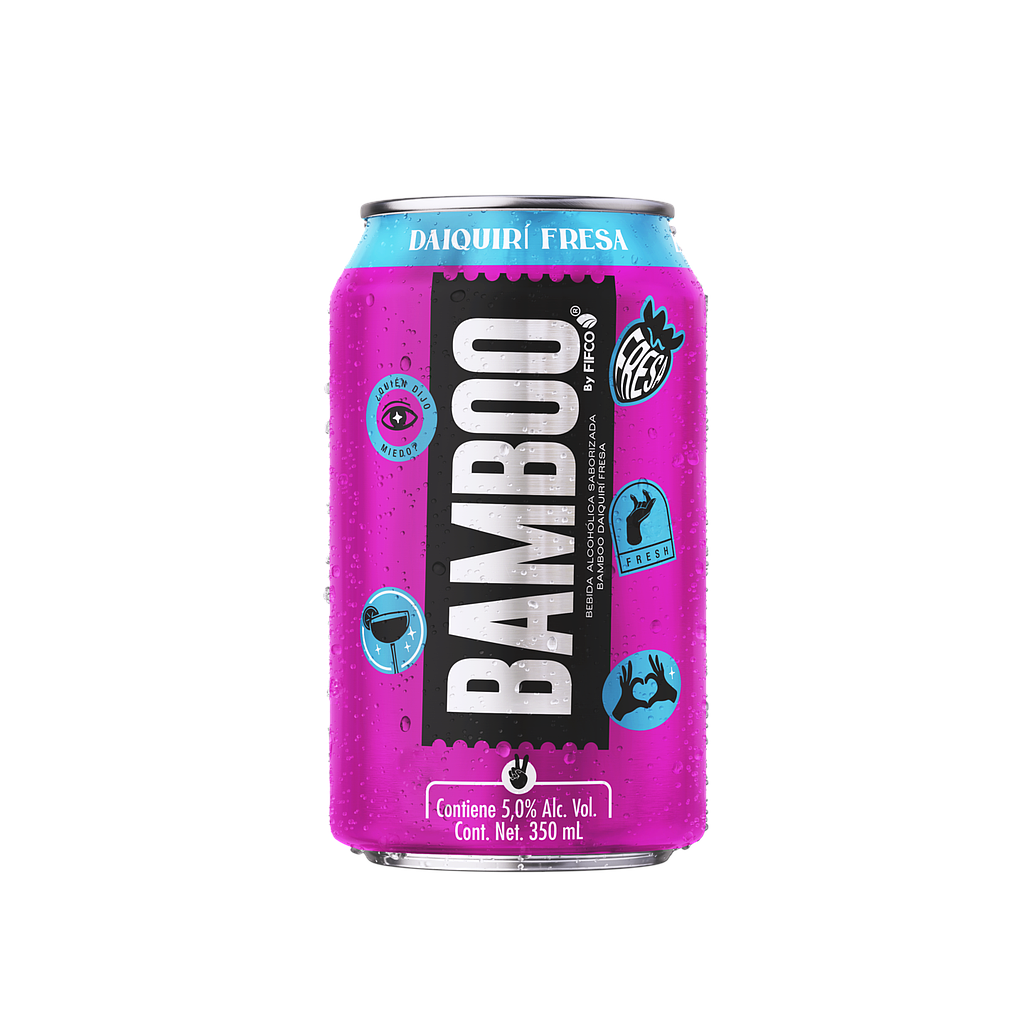 BAMBOO DAIQUIRI FRESA 350ML LT EXP
