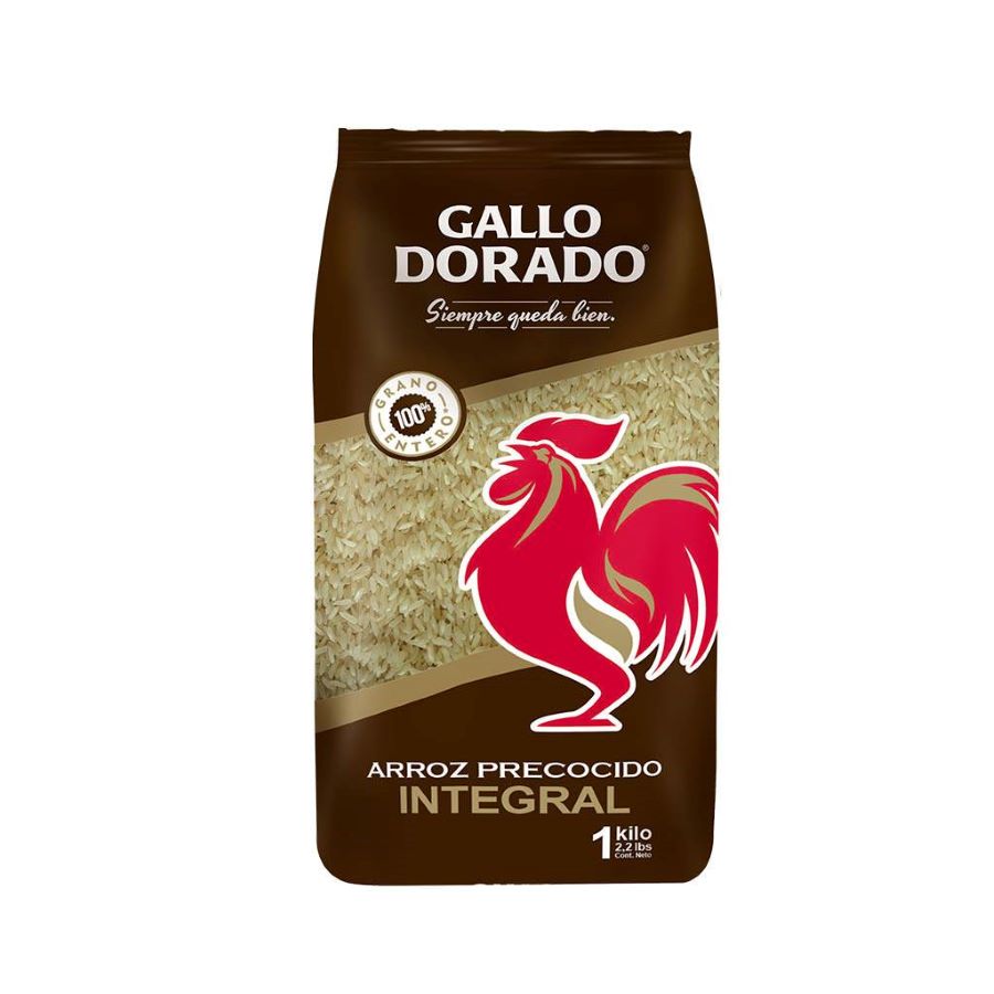 ARROZ INTEGRAL GALLO DORADO 1 KILO