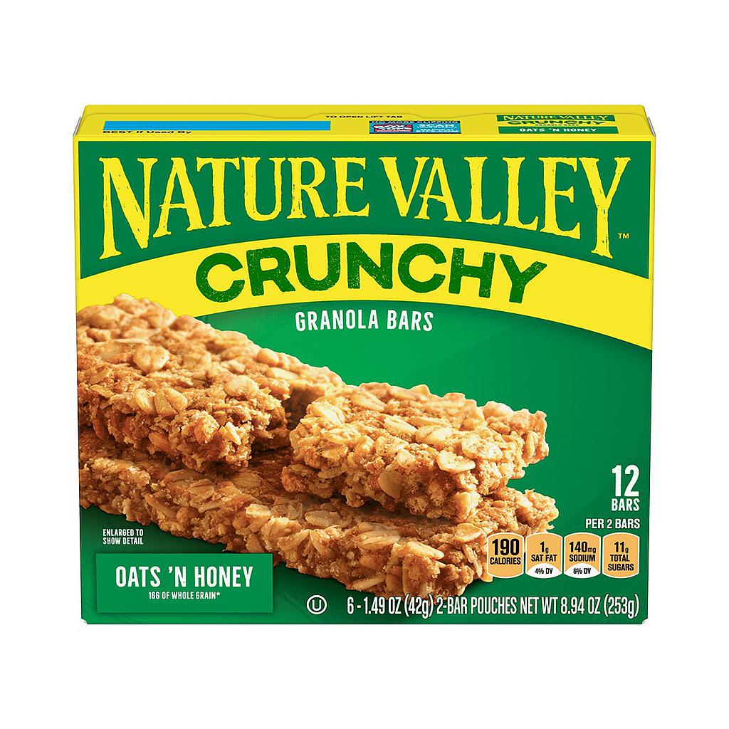 BARRAS DE GRANOLA Y MIEL NV