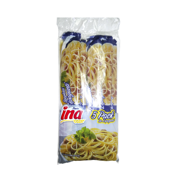 PASTA INA ESPAGUETI 5PACK PASTA LARGA 1000GRS