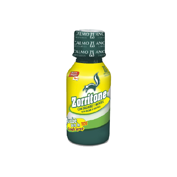 JARABE PARA LA TOS ZORRITONE FRASCO DE 120ML
